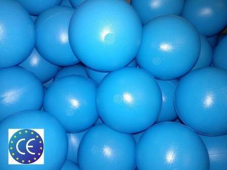 Saco de 400 bolas celestes de 8,5 cm ultra resistentes para parques infantiles y piscinas de bolas profesionales