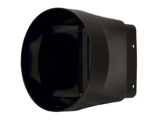 Bocas / Conos para turbinas Gibbons con carcasa de plástico negro.