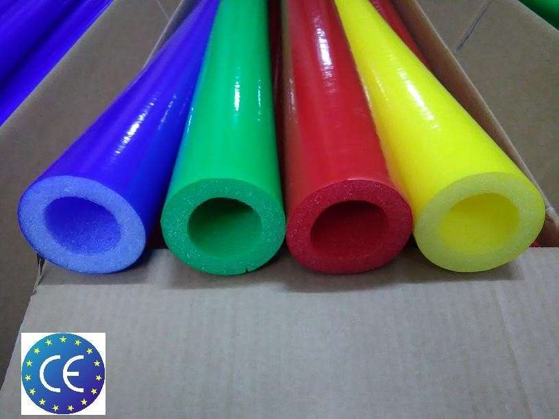 Coquillas plastificadas de 248cm para proteccion de parques de bolas e infantiles resistentes UV