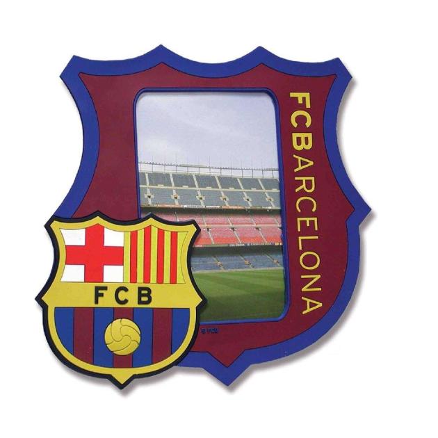 Portafotos rubber F.C. Barcelona escudo