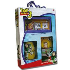 Set regalo hucha + reloj despertador + portafotos toy story